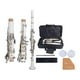 thumbnail image 2 of para estudiantes principiantes con estuche, paño de limpieza, guantes, cañas, clip de cañas y destornillador, kit de instrumentos mus shamjiam instrumentos de clarinete en si bemol, 2 of 9