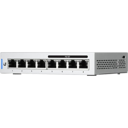 UPC: 0810354026164 | Ubiquiti 8-Port Gigabit Ethernet Switch with 60W Power – Network Hub