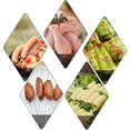 thumbnail image 5 of 6 Brochettes en Acier Inoxydable Fourchette BBQ Manche en Bois en Forme de U Aiguille de Rôtissage Brochettes, 5 of 5