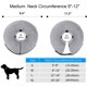thumbnail image 2 of Collar inflable protector, cono inflable cómodo para perros y gatos, cono suave para perros después de la cirugía, collar de recuperación para mascotas que evita que los perros muerdan y arañen, 2 of 8