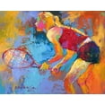 thumbnail image 2 of Wallich, Richard 32x26 White Modern Wood Framed Museum Art Print Titled - Tennis, 2 of 4