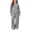 Gray, variant on CYRBOKO Sweaters Outfit Sets for Girls, Comfy Zipper Long Sleeve Fall Winter Hooded Tops and Flared Pants White Size 1-8 T