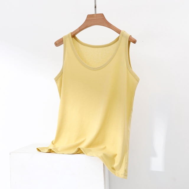 Camisola de manga corta para mujer, de algodón, con cuello redondo, de color liso, para exteriores, ropa interior básica, para decoración del hogar