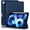Navy Blue, variant on Getino Compatible With iPad Air 11 inch (M4/M3/M2) /Air 5th/ Air 4th Generation Case with Pencil Holder