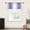Purple, variant on Dark Green Valance Curtains for Kitchen/Living Room/Bathroom/Bedroom Window, Rod Pocket Small Topper Half Short Window Curtains Voile Sheer Scarf, Modern Gradient Vertical Stripes Geometric 42"x12"