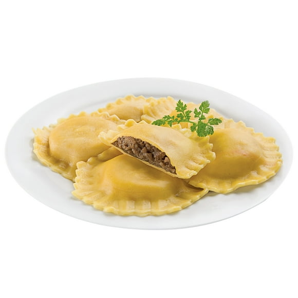 Seviroli Raviolis de Bœuf Ronds Précuits 5 lb. - 2/caisse