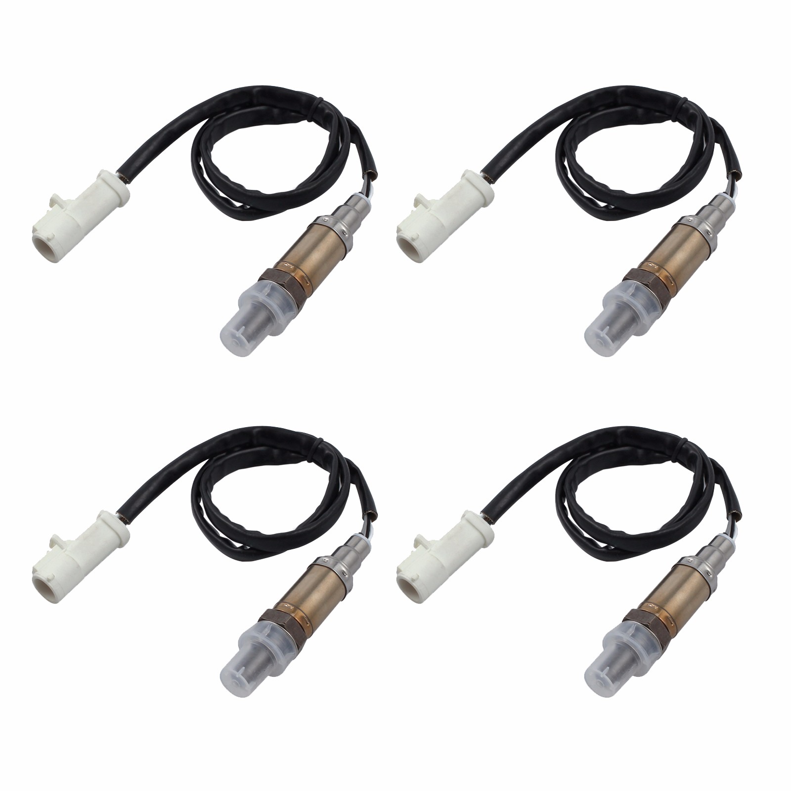 4X O2 Oxygen Sensor Front Rear Down//Upstream Fit For Ford Mercury Lincoln Mazda