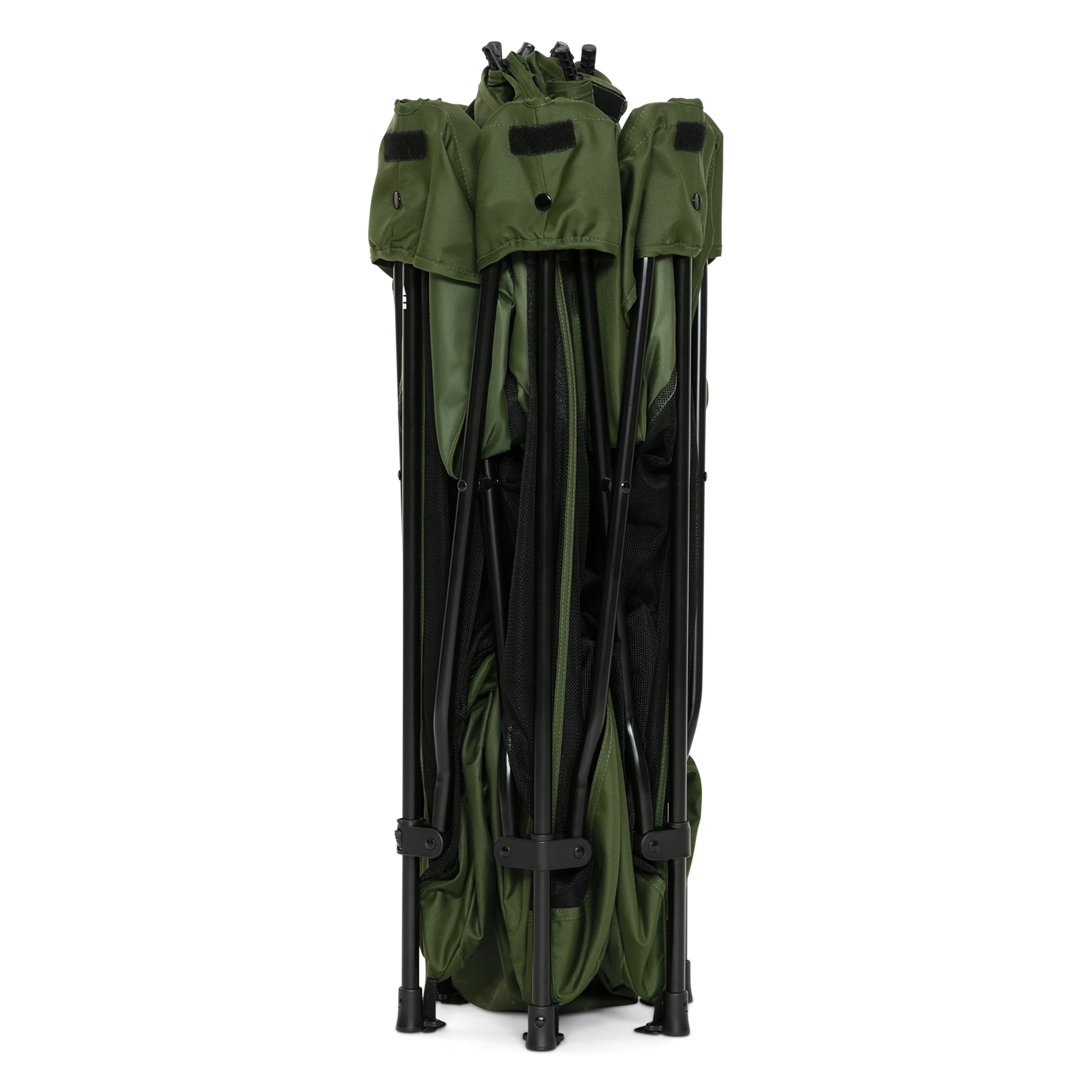 Jeep Hexagon Pop Up Play Yard with Removable Canopy - Ideal for Indoor and Outdoor Use, Olive Green