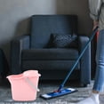 thumbnail image 1 of AURARMLET Mop Bucket Práctico De Plástico Rosa Con Para En Espacios Domésticos, 1 of 6