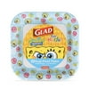 Glad for Kids Spongebob Squarepants Paper Plates, 20 Count, 8.5 Inches-Bubbles Spongebob Plates for Kids-Heavy Duty Disposable Paper Plates for All Occasions-Kids Plates, Spongebob Party Plates