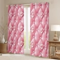 thumbnail image 2 of Feelyou Princess Bowknot Blackout Curtains Set of 2 (52x84 Each), Fairy Window Curtains, 2 of 6