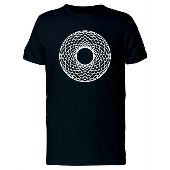 Tube Torus Sacred Geometry Art T-Shirt Men -Image by Shutterstock, Male 3X-Large