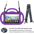 thumbnail image 6 of BMOUO Kids Case for Amazon Fire HD 8 & HD 8 Plus Tablet (12th/10th Generation, 2024/2022/2020 Release), with Shoulder Strap, Lightweight Shockproof Handle, Purple, 6 of 6