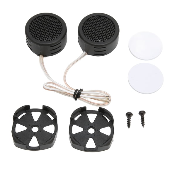 Altavoz de audio para automóvil, 2 unidades de tweeters para automóvil, tweeter interior tipo cúpula, tweeter para automóvil, experiencia incomparable