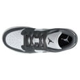 thumbnail image 2 of Jordan Big Kid's 1 Low White/Black-Iron Grey (553560 152) - 4.5, 2 of 3