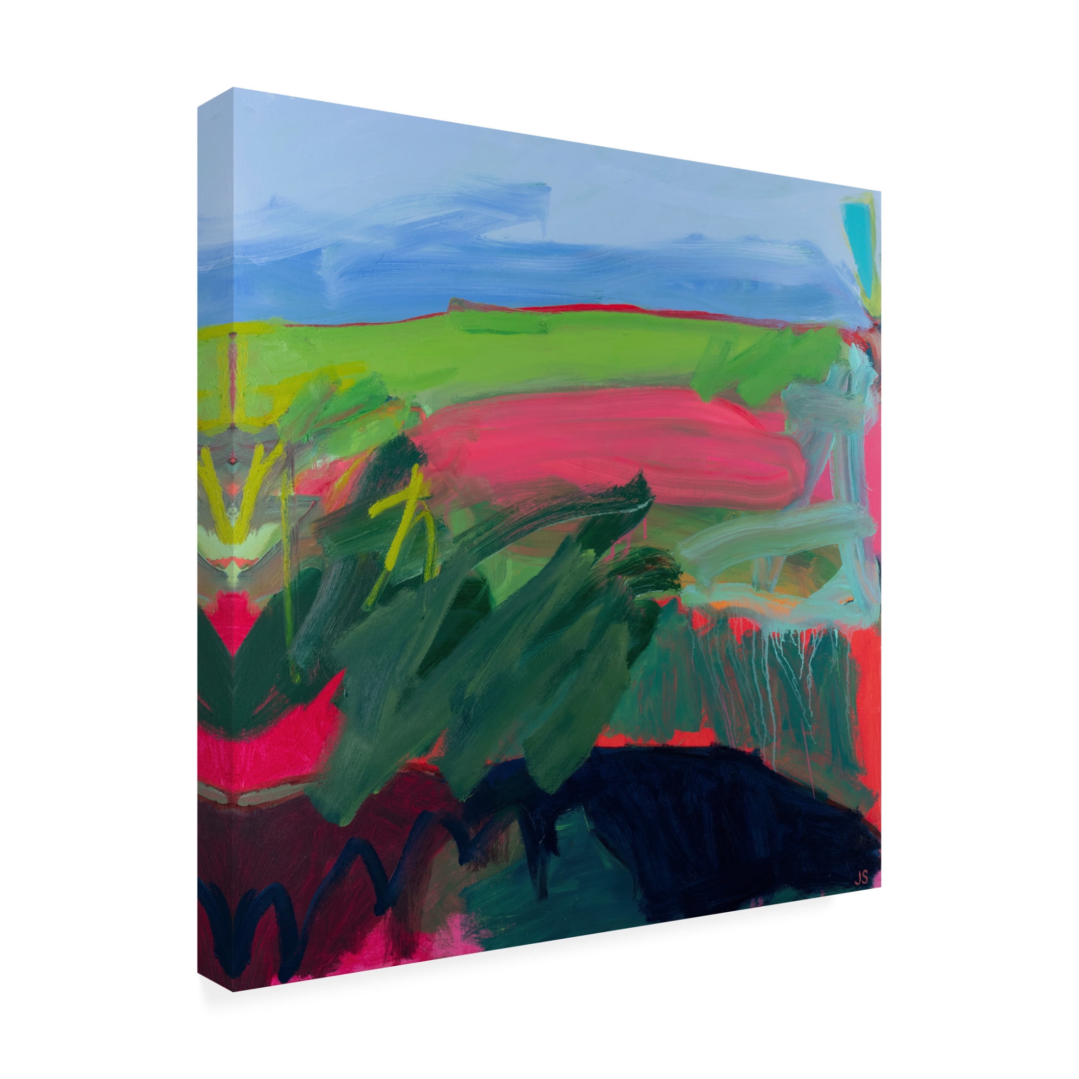 Canvas Wall Art - Jessica Singerman 'Maker of All Things' Wall Art for Living Room, Bedroom, or Office Décor by Trademark Fine Art - 35 x 35 Inches