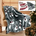 thumbnail image 2 of Axiiglly Christmas Blanket, Throw Blanket Comfort Velvet Touch Cute Snowman Print, Christmas Throw Blanket for Couch Living Room Sofa Bed(28"x39"), 2 of 7