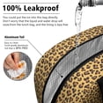 thumbnail image 5 of Womens Yellow and Brown Of Cheetah Print Lunch Box for Work,Insulated Lunch Bag for Women,Loncheras Para Mujer,Leakproof Adult Lunch Bag for Work,Beach,Travel,Picnic,Camping, 5 of 7