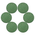 thumbnail image 3 of IAUYY Set of 1 Round Placemats for Dining Tables Heat-Resistant and Wear-Resistant DIY Printing Design Table Placemats，Applicable for Christmas The Style Of Christmas, 3 of 7