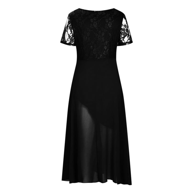 Elegant College Print Floral Patchwork O Neck A Line Dresses Elegant College Print Floral Patchwork O Neck A Line Dresses