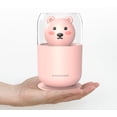 thumbnail image 2 of Humidificador Bear Humidificador, Máquina de Incienso, Gran Cantidad de Niebla, Silencioso, Apagado Automático, Humidificador Antisecado (Rosa), 2 of 5