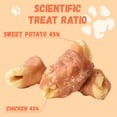 thumbnail image 2 of Pawmate Chicken Jerky Wrapped Apple Dog Treats, Promote Digestion Chews for All Dogs, 10.6oz, 2 of 10