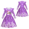 thumbnail image 2 of XEGLSBU Fall Dresses for Girls 7-8 Child Xmas Girls Dresses Party Dance Kids Christmas Princess Dress Girls Dresses Size 7/8 Purple Size 2-3 Years, 2 of 4