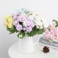 thumbnail image 6 of Artificial Silk Flowers Fake Blue Flower Bouquet Spring Flower Arrangements for Mother's Day Home Centerpieces Wedding Bridal Shower Indoor Outdoor, 6 of 7