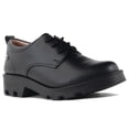 thumbnail image 3 of Zapato Escolar Dogi Niña Mocasin Piel Arco Ortopédico Negro 19, 3 of 5