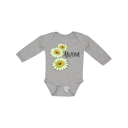 

Inktastic Arizona Saguaro Cactus Flowers Boys or Girls Long Sleeve Baby Bodysuit