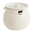 thumbnail image 3 of TISHITA Kitchen Container Ceramic Canister with Lid Spoon Accessories Seasoning Jar Tank Lard Jar for Candy Dining Room Tabletop, 3 of 8