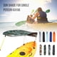 thumbnail image 1 of TFixol Kayak Barco Canoa Toldo parasol para una sola persona, 1 of 8