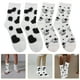 thumbnail image 3 of 2 pares delicado de dibujos animados vacas calcetines hembra peludo calcetines tubo calcetines de peluche, 3 of 5
