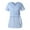 Blue, variant on Efsteb Women's Maternity Shirts V Neck Striped Nursing Tops Casual Fashion Comfy Pregnancy Tunic Tops Blouses (Pink,M)