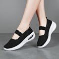 thumbnail image 6 of Willtoo Orthopedic Dress Shoes for Women Arch Support Non Slip Slip on Work Shoes Wide Knitted Mesh Stretch Server Shoes Soft 2026 New Foam Shoes, 6 of 6