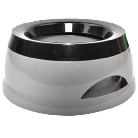 Dog Water Bowl No Spill Slow Feeder Pet Bowl Non Base Portable Travel Design for Messy Drinkers 25oz Capacity