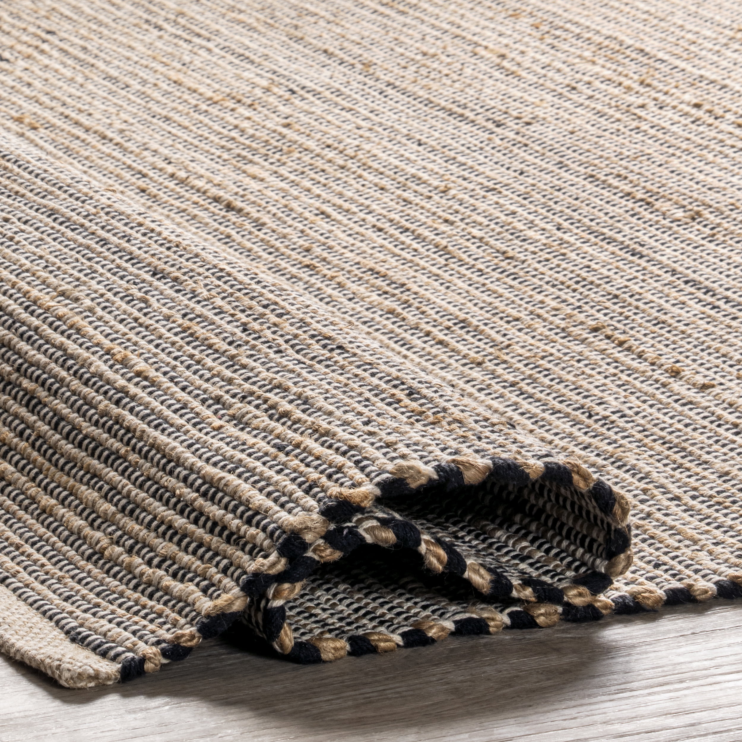 nuLOOM Roimata Casual Cotton Blend Area Rug, 8' x 10', Natural