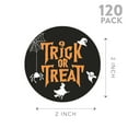 thumbnail image 5 of Koyal Wholesale Happy Halloween Stickers 2 Inch Round 120 Bulk Pk Trick Or Treat Labels For Halloween Party Favors, 5 of 5