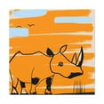 thumbnail image 3 of Rhinoceros: Minimalism - Canvas, 3 of 25