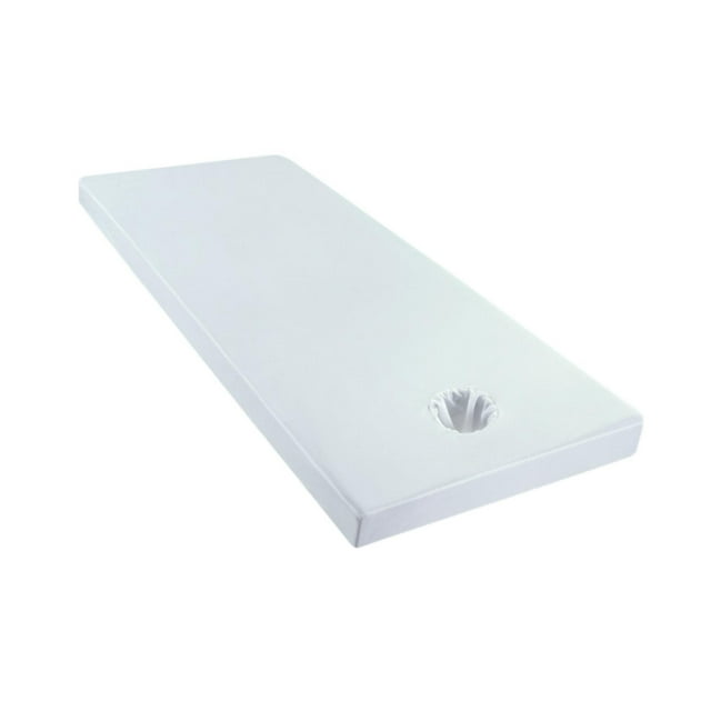 Ruiboury Housse de Lit de Massage SPA Protège-Drap 74.80 Pouces x 31.50 Pouces Trou Réutilisable avec Blanc 80x190cm