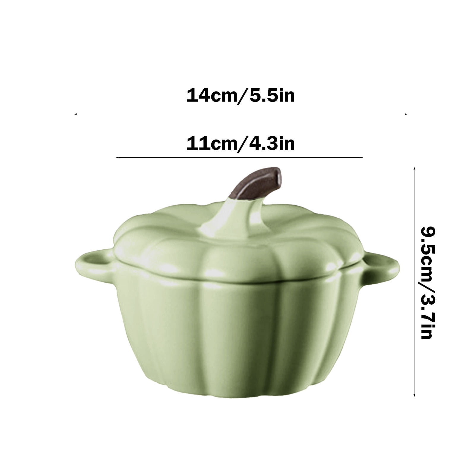 Théière Citrouille 1100 Ml - Bouilloire Céramique Avec Sifflet Et Couvercle - Design Fantaisie Pour Cuisinière