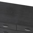 thumbnail image 4 of GDF Studio Wilbur Mid Century Modern Wooden 5 Drawer Dresser, Black, 4 of 8