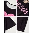 thumbnail image 6 of DAKIMOE Cotton Nightgowns for Women Soft Cotton Short Sleeve Night Shirts Womens Print Sleep Shirts Loose Comfy Pajamas Sleepwear, 6 of 7