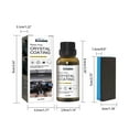 thumbnail image 3 of Crystal Coating for car, Plastic Parts Crystal Coating, Plastic Parts Crystal Coating for Car, Easy to Use Car Refresher, Great Gloss Protection(30ml), 3 of 8