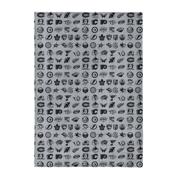 NHL Puck Stop Silk Touch Blanket 62x90