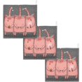 thumbnail image 6 of Coolnut Trio of Pigs Singing Baby Muslin Washcloths Face Towel, Christmas Burp Cloths Cotton Wipes 5 PCS Infant Wash Cloth for Newborn Boys Girls 12x12 inches, 6 of 6