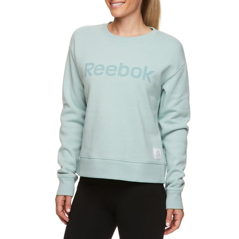 missil Daisy sagging Reebok Womens Cozy Crewneck Sweatshirt with Graphic - Walmart.com