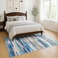 thumbnail image 6 of Brisasol Washable Rug with Rubber Backing 5x7 Blue Abstract Area Rug for Living Room Non Slip Printed Indoor Carpet for Bedroom Playroom Dining Room, 6 of 6
