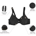 thumbnail image 4 of Nimiah Push Up Padded Bra, Seamless T-Shirt Underwire Plunge Bra for Women, 4 of 5