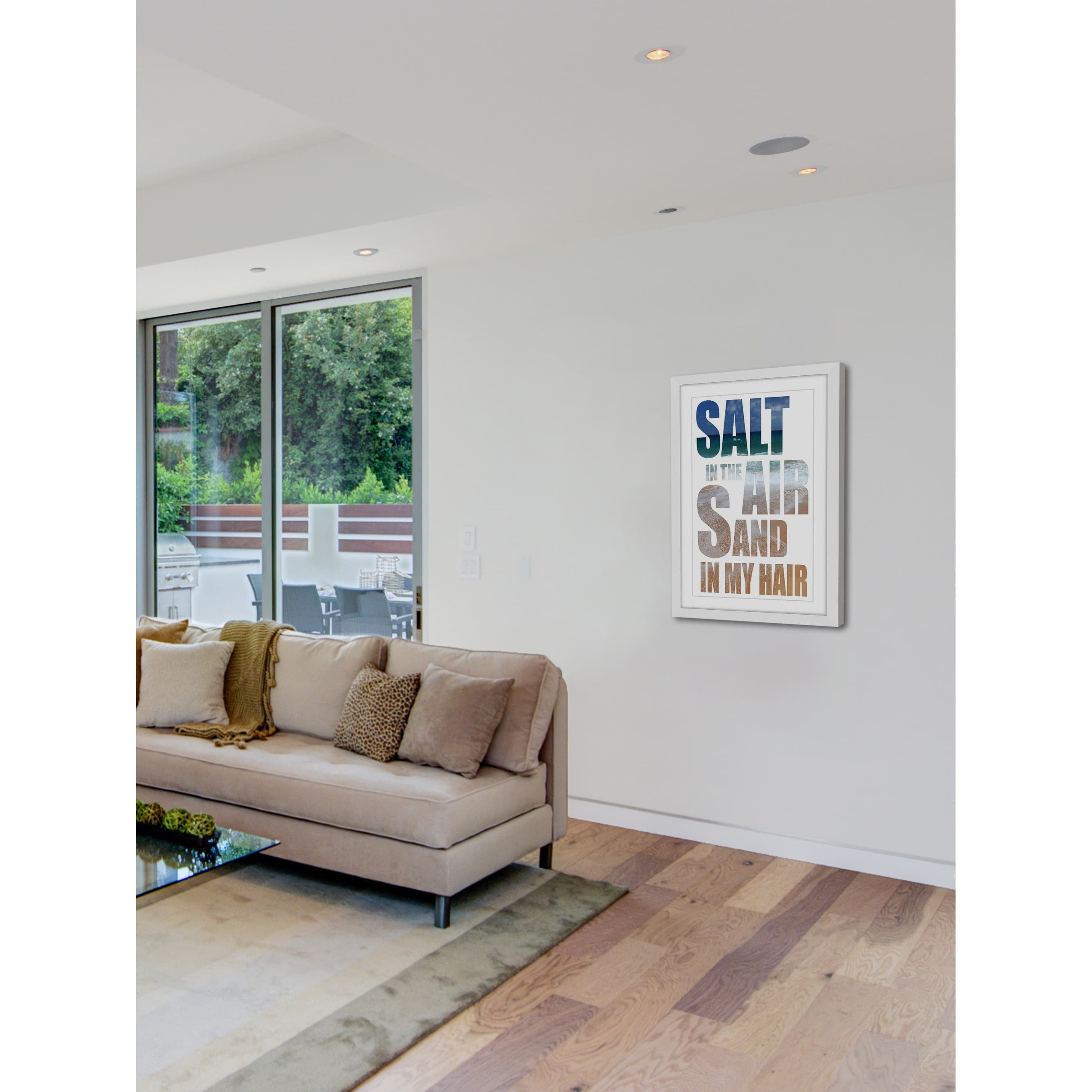 Marmont Hill "Salt and Sand" by Diana Alcala Framed Painting Print